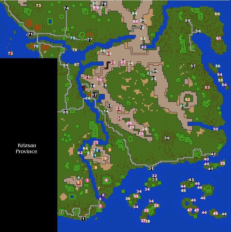 Karnold Province Map